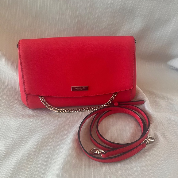 Kate Spade Vibrant Red Crossbody Bag - Picture 6 of 11